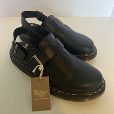 Usado, Dr. Martens JORGE II Couro Slingback Mules 30868001 Preto Brando Tamanho 10 comprar usado  Enviando para Brazil