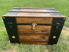 Antique trunk chest for sale  Mount Vernon