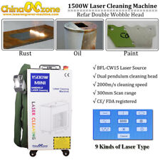 Industrie 1500W Handheld Faser Laser Reinigungsmaschine für Rost Ölfarbe Entfern comprar usado  Enviando para Brazil