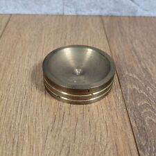 Heavy brass round for sale  STOCKPORT