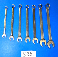 CONJUNTO DE CHAVES SNAP-ON TOOLS 7 PEÇAS COMBINAÇÃO MÉTRICA 6 PONTOS 8MM-17MM comprar usado  Enviando para Brazil