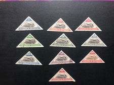 Lot timbres triangulaires d'occasion  Nantes-