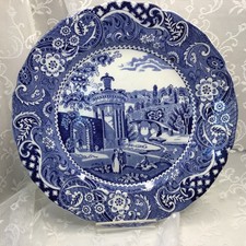 Blue white plate for sale  EXMOUTH