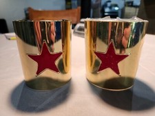 Conjunto de Braceletes de Punho WONDER WOMAN CUFFS Cosplay Liga da Justiça comprar usado  Enviando para Brazil