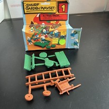 Smurf garden playset for sale  Bangor