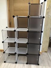 Cube plastic storage for sale  BRADFORD