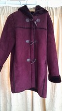 Ladies burgandy suede for sale  YEOVIL