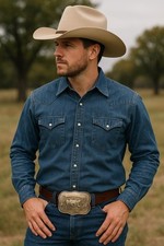 Western rodeo gürtelschnalle gebraucht kaufen  Blieskastel