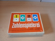 Zahlenspielerei ddr kartenspie gebraucht kaufen  Halle
