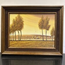 Amer original assinado por Ma Eno. Pintura de arte popular óleo sobre tela cena rural 1981 comprar usado  Enviando para Brazil