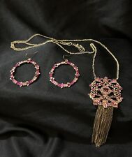 Pendant necklace hoop for sale  Fort Lauderdale