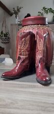 Bottes cuir mexicaines d'occasion  Oloron-Sainte-Marie