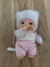 Süßes weißes monchhichi gebraucht kaufen  Flensburg