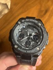 CASIO G-SHOCK GST-S100G-1B G-STEEL GST-S100 GBD solar analógico e digital preto comprar usado  Enviando para Brazil