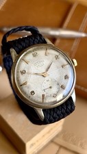 Vintage watch DOGMA Jumbo Plaque Large Gold Jumbo AS1130 Orologio 17J comprar usado  Enviando para Brazil