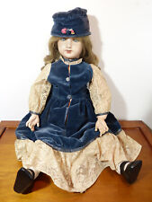 Usado, Boneca antiga cabeça biscoito de porcelana Sfbj 301 Paris 9 olhos dormentes comprar usado  Enviando para Brazil
