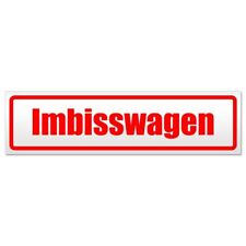 Imbisswagen magnetschild schil gebraucht kaufen  Leipzig