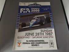 1987 donington programme for sale  ST. IVES