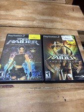 2 Jogos de Lara Croft Tomb Raider PS2 - Aniversário e O Anjo das Trevas TESTADO! comprar usado  Enviando para Brazil