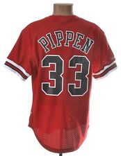 CAMISA DE BASQUETE ESTILO BEISEBOL NBA CHICAGO BULLS #33 PIPPEN TAMANHO L comprar usado  Enviando para Brazil