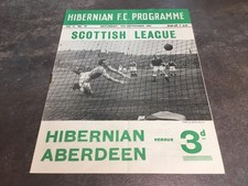 Hibernian aberdeen september for sale  MONTROSE
