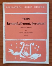 Verdi ernani ernani usato  Cosenza