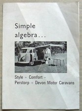 Volkswagen devon motor for sale  LEICESTER
