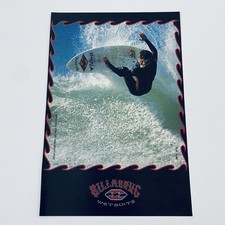 Pôster Vintage Billabong Anos 90 Impressão Original Anúncio Raro Vintage Roupa de Surf Anúncio comprar usado  Enviando para Brazil