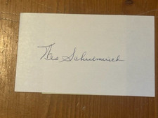 Wes schulmerich autographed for sale  Fairfield