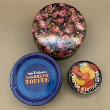 Vintage advertising tins for sale  SWADLINCOTE