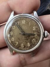 Relógio de pulso vintage da década de 1940 Eterna militar automático parachoque fabricado na Suíça. 3059920 comprar usado  Enviando para Brazil