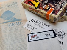 C64 INDIANA JONES & THE LAST CRUSADE ACTION GAME BIG BOX LUCASFILM GAMES na sprzedaż  PL