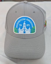Chapéu logotipo Super Mario Mushroom Kingdom 2021 TM 1985 ajustável comprar usado  Enviando para Brazil