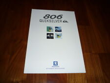 Peugeot 806 QUIKSILVER Prospekt 01/2000 comprar usado  Enviando para Brazil