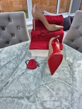 Christian louboutin nude for sale  CARLISLE