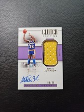 MAGIC JOHNSON 2018-19 NATIONAL TREASURES CLUTCH FACTOR GU PATCH AUTOGRAFADO 25/06, usado comprar usado  Enviando para Brazil