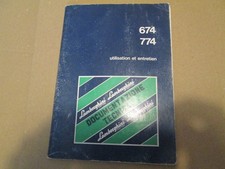 Guide utilisation entretien d'occasion  Hautmont