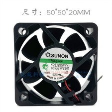 Ventilador de refrigeração industrial fonte de alimentação chassi SUNON 5CM 5020 12V 2.2W KDE1205PKV1 comprar usado  Enviando para Brazil