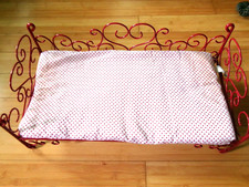 Cama de ferro forjado pequena para animais de estimação com almofada 20,5" L x 10,5" P x 8" A comprar usado  Enviando para Brazil