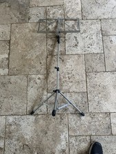 Music stand chrome for sale  MARLBOROUGH
