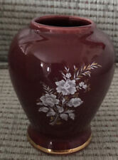 Prinknash vase purple for sale  BRIERLEY HILL