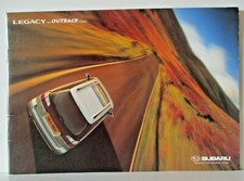 Brochure subaru legacy for sale  DEVIZES
