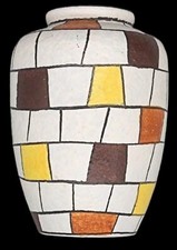 Vintage geometrische keramikva gebraucht kaufen  Gundelfingen