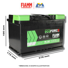 Fiamm batteria ecoforce usato  Casoria
