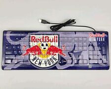 Teclado Redbull New York MLS Soccer Keyscaper com fio 2010 feito nos EUA TK-501  comprar usado  Enviando para Brazil