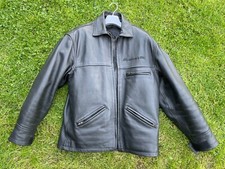 Helstons black leather d'occasion  Le Grand-Pressigny