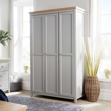 Wardrobe grey oak for sale  BLACKBURN