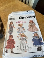 Simplicity 8211 sewing d'occasion  Expédié en Belgium