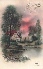Cpa fantaisie illustree d'occasion  Prades