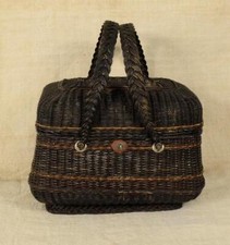 Magnifique panier antique d'occasion  Cozes